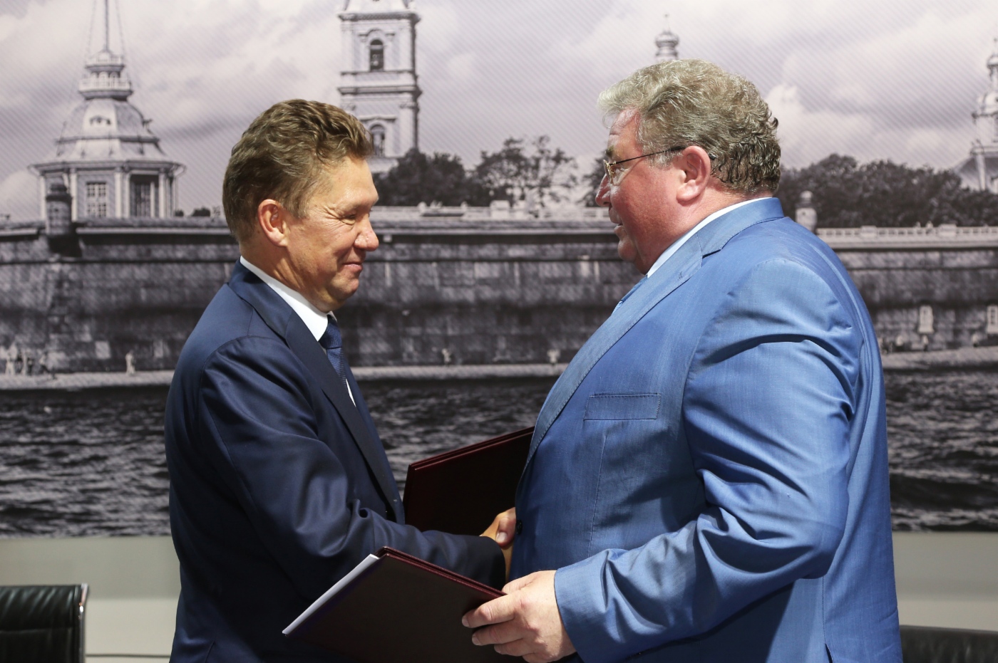Alexey Miller und Vladimir Volkov