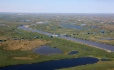 Brücke über den Fluss Juribei