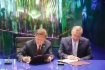 Alexey Miller und Alexander Beglov