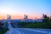 An der zweiten Linie des
Gasverarbeitungswerkes Amur sind Einstellungs- und Inbetriebnahmearbeiten im Gange