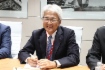 Arbeitstreffen zwischen dem Präsidenten und Chief Operating Officer der Itochu Corporation, Yoshihisa Suzuki, und Alexey Miller im Rahmen des IV. Östlichen Wirtschaftsforums in Wladiwostok