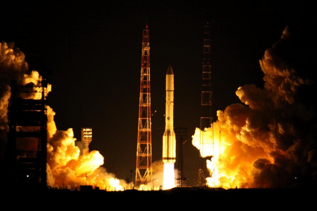 Der im Auftrag der ОАО Gazprom Space Systems entwickelte Satellit Jamal-401 ist auf der Umlaufbahn gebracht
