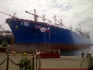 Die feierliche Zeremonie der Namensgebung für einen neuen LNG-Tanker fand statt