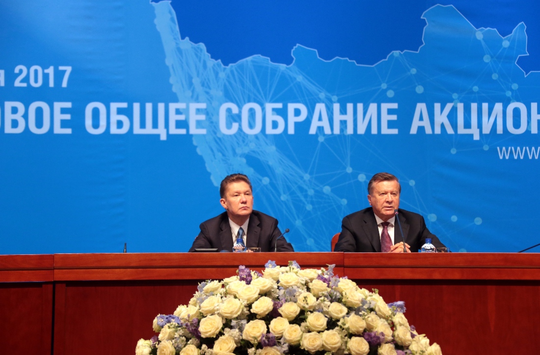 Vorsitzender und stellvertretender Vorsitzender des neuen Aufsichtsrates der PАО Gazprom gewählt