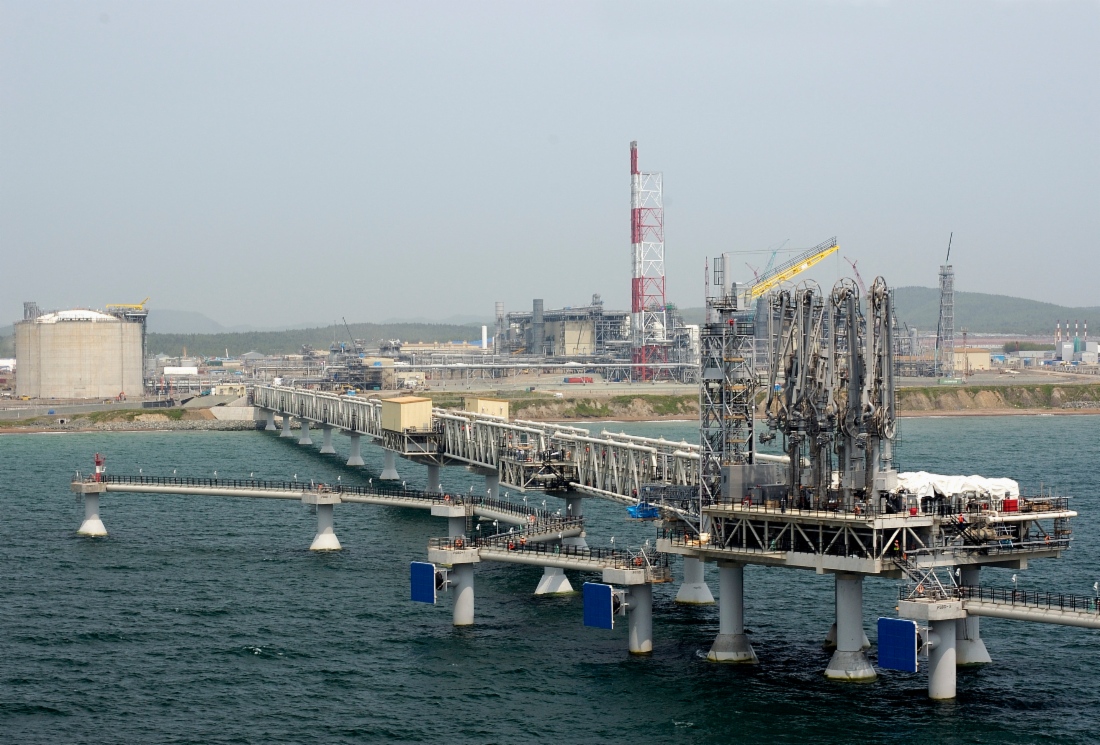 LNG-Werk auf Sachalin