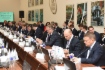 Alexey Miller hielt in Sankt Petersburg in der Produktionsstätte der Power Machines eine Tagung zur Erörterung der Ergebnisse und Perspektiven der Zusammenarbeit mit Betrieben der russischen Metall- und Maschinenbauindustrie ab