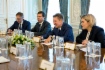 Arbeitstreffen zwischen Alexey Miller und der CEO der ENGIE SA, Isabelle Kocher