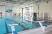 Schwimmbad im Sport- und Gesundheitskomplex in Metallostroi