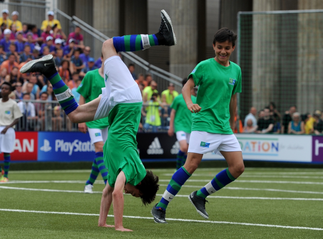 In Berlin fand im Rahmen des sozialen Projekts der Gazprom Football for Friendship das Dritte Internationale Kinderforum statt