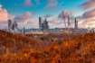 Baustelle des Gasverarbeitungswerkes Amur