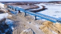 Errichtung der vorrangigen Bahnanlagen  für das Gasverarbeitungswerk Amur ist abgeschlossen