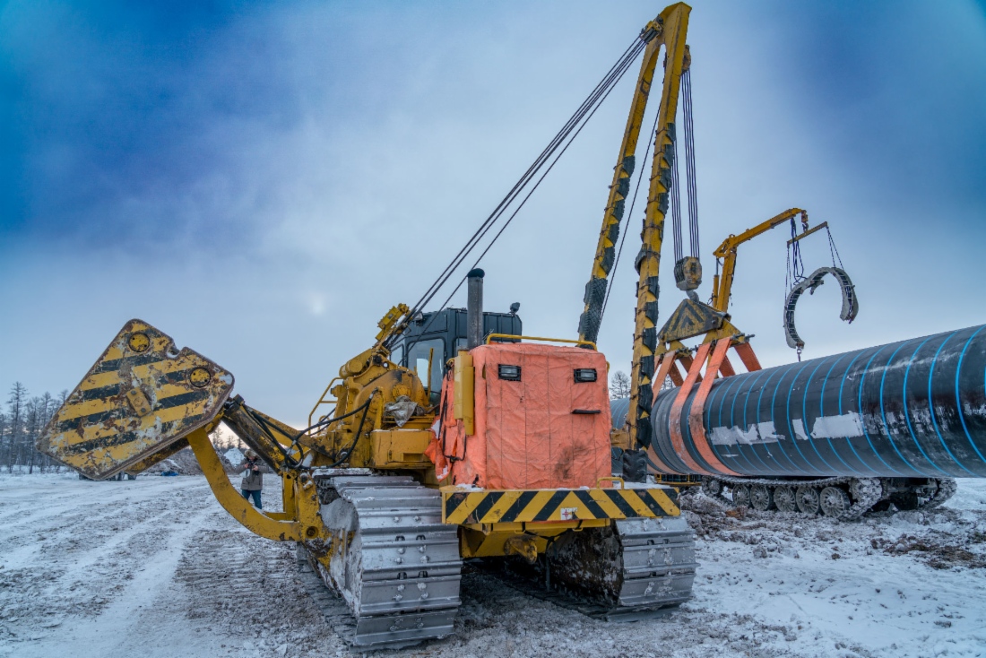 Linearer Teil der Gaspipeline Power of Siberia zu 75,5 Prozent fertiggestellt