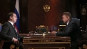 Ein Treffen zwischen Dmitry Medvedev und Alexey Miller fand statt