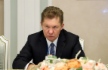 Alexey Miller während des Arbeitstreffens mit dem Präsidenten und CEO der Mitsui & Co., Ltd., Tatsuo Yasunaga, im Rahmen des Petersburger Internationalen Wirtschaftsforums 2018