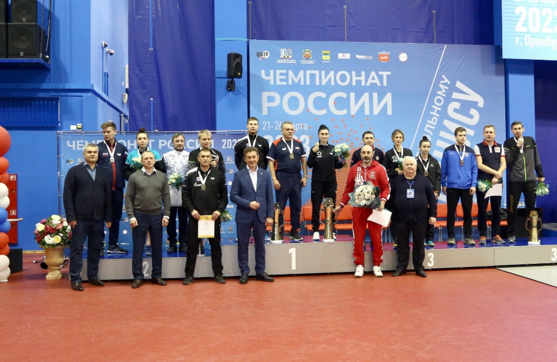 Russische Landesmeisterschaft im Tischtennis wurde in Orenburg das siebte Mal in Folge abgehalten