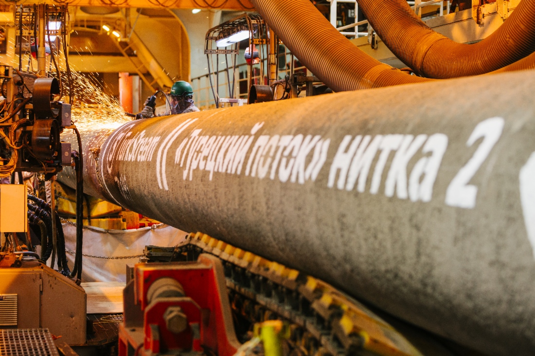 Tiefseeverlegung der Gaspipeline TurkStream ist abgeschlossen