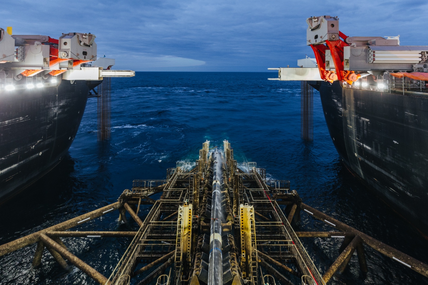 Rohrlegeschiff Pioneering Spirit