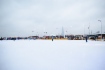 Gazprom eröffnete in Sankt Petersburg die weltweit größte Eislauffläche