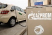 Erdgastankstelle von Gazprom Germania GmbH in Berlin, Deutschland