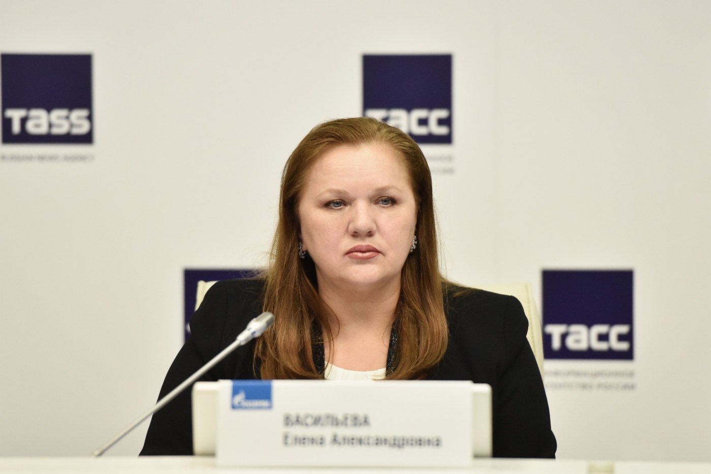 Elena Vasilieva, stellvertretende Vorstandsvorsitzende und Chefbuchhalterin der Gazprom