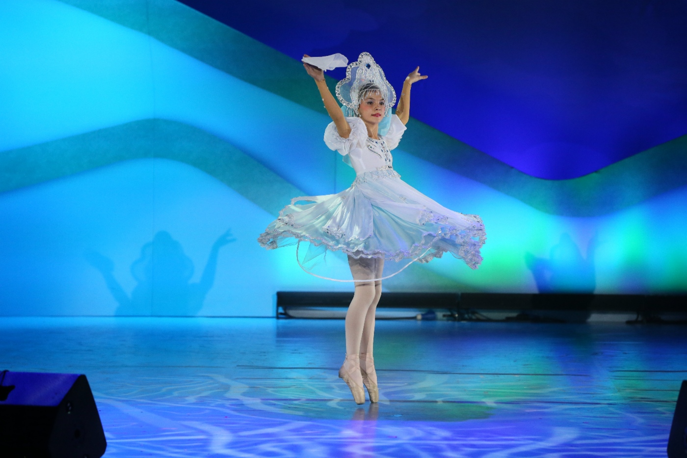 Adelina Davidova (OOO Gazprom Transgaz Kazan), 2. Platz in der Kategorie Klassische Choreographie (Kinder 11 bis 16 Jahre)