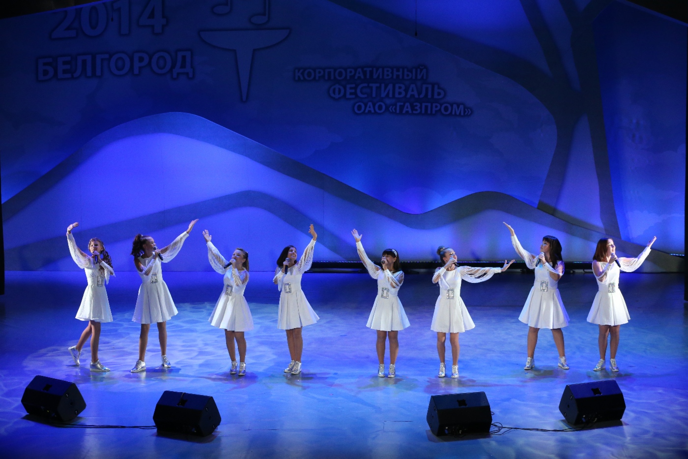 Bühnen-Jazz-Studio „Rich sound“ (OOO Gazprom Dobycha Astrakhan), 3. Platz in der Kategorie Bühnengesang (Kinder 11 bis 16 Jahre)