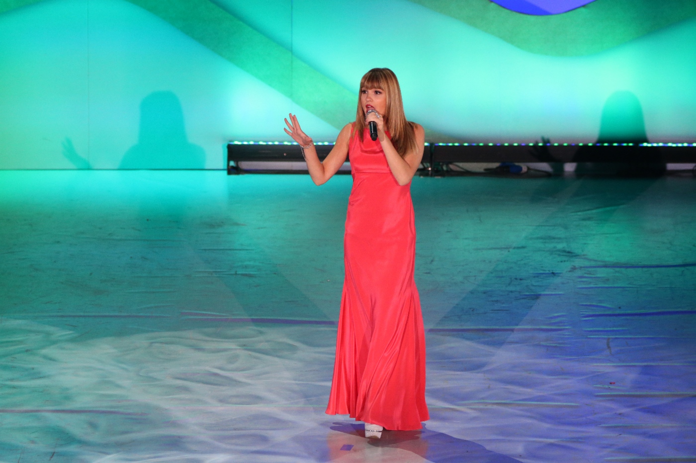 Ekaterina Sergunina (OOO Gazprom Dobycha Astrakhan), 1. Platz in der Kategorie Jazzgesang (Erwachsene)