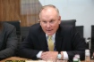 Präsident der PricewaterhouseCoopers International Limited, Dennis Nally, während des Arbeitstreffens mit Alexey Miller
