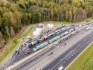 Standort für den Bau der ersten Kryotankstelle an der Autostraße М11 Moskau – Sankt Petersburg
