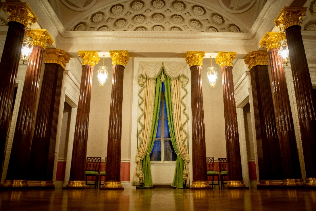 Kuppelhalle. Foto: Staatliches Museumsreservat Zarskoje Selo