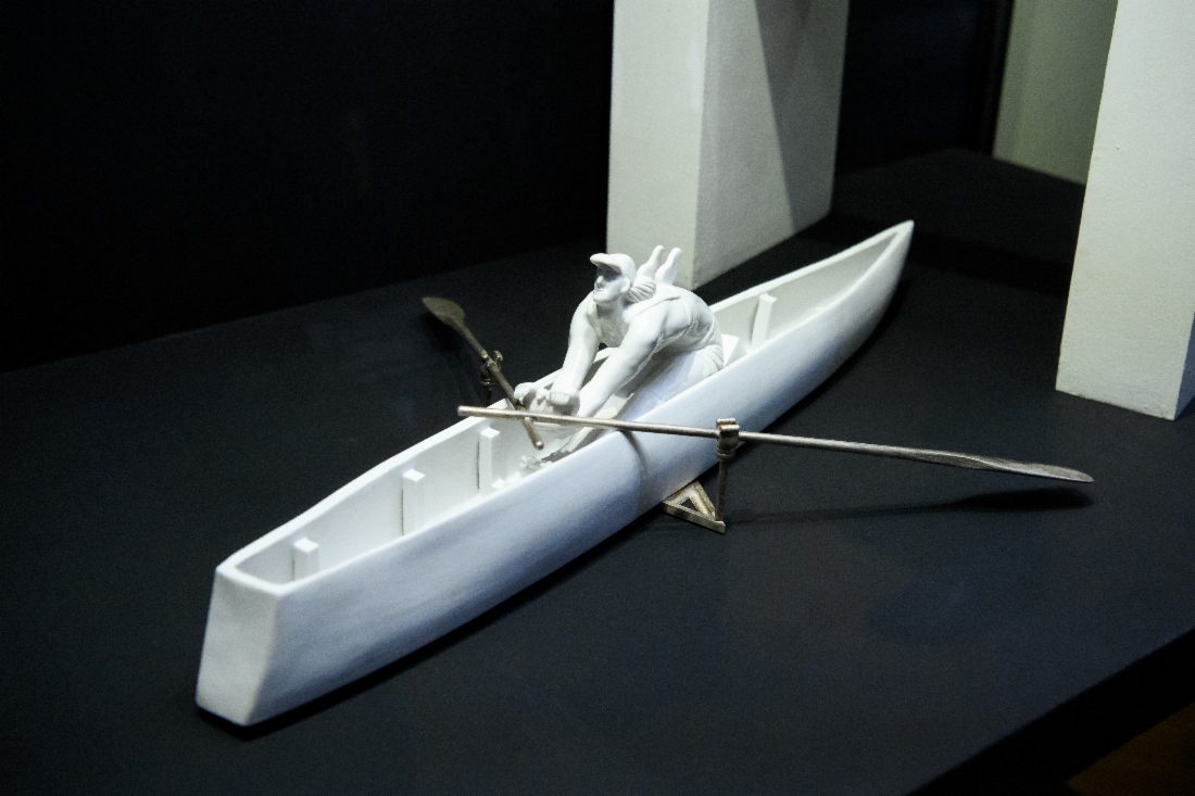 Mit Gazprom-Unterstützung öffnete in der Eremitage die neue Dauerausstellung „Porzellanplastik von Inna Olevskaya“ ihre Pforten
