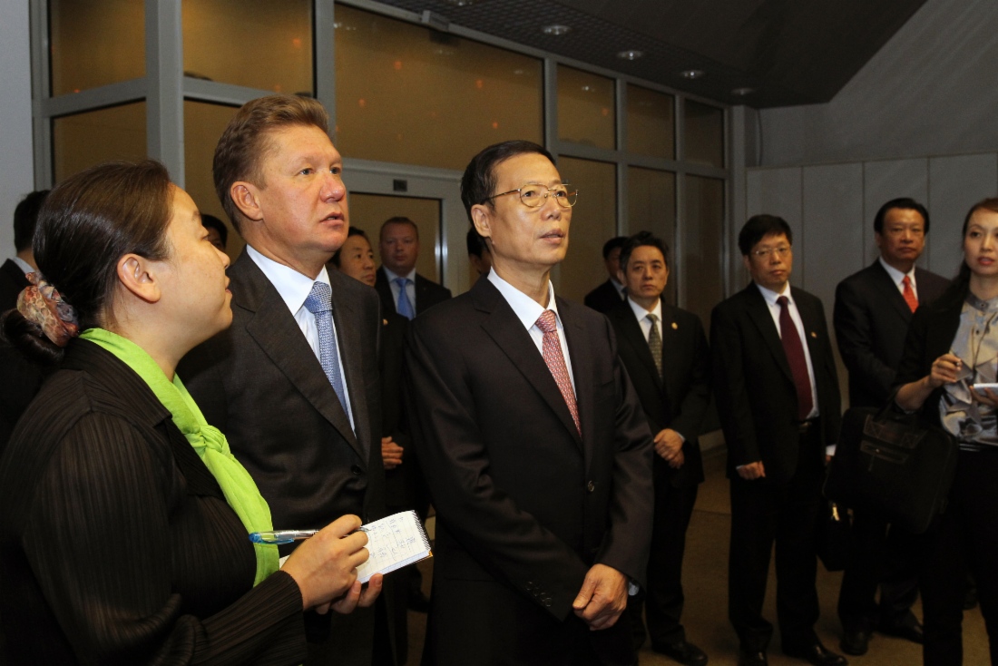 Es fand ein Arbeitstreffen des Vorstandsvorsitzenden der OAO Gazprom Alexey Miller und des Ersten Stellvertretenden Premiers des Staatsrates der Volksrepublik China Zhang Gaoli statt