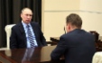 Alexey Miller informierte Vladimir Putin über Ergebnisse der Gazprom 2016