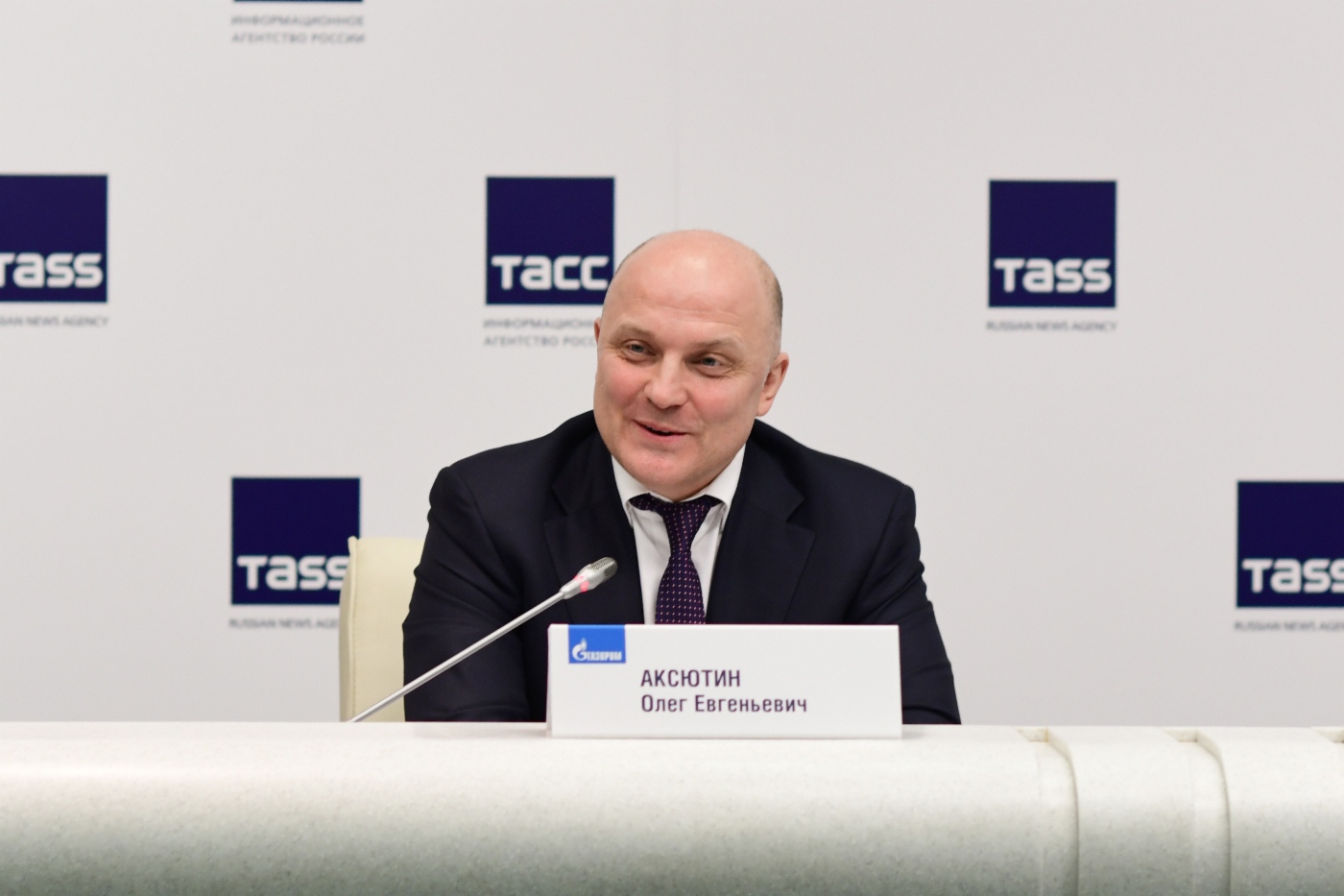 Oleg Aksyutin, stellvertretender Vorstandsvorsitzender und Departmentleiter der Gazprom
