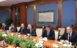 Arbeitstreffen zwischen Alexey Miller und dem Ministerpräsidenten der Republik Moldau, Ion Chicu, in Moskau