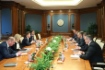 Arbeitstreffen zwischen Alexey Miller und dem Ministerpräsidenten der Republik Moldau, Ion Chicu, in Moskau