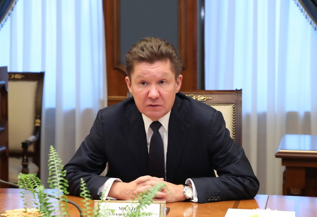 Arbeitstreffen zwischen Alexey Miller und dem Ministerpräsidenten der Republik Moldau, Ion Chicu, in Moskau