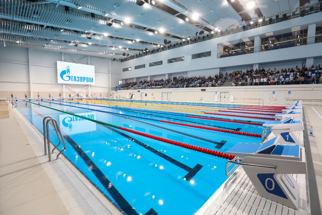 Zentrum für Wassersportarten in Juschno-Sachalinsk stellt eine der größten Wassersportbauten im Fernen Osten dar
