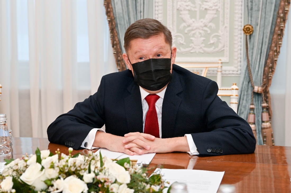 Heute fand in Sankt Petersburg ein Arbeitstreffen zwischen dem Vorstandsvorsitzenden der PAO Gazprom, Alexey Miller, und dem Generaldirektor des Staatskonzerns Srbijagas, Dusan Bajatovic, statt