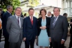 Vorstandsvorsitzender der ENGIE, Gerard Mestrallet, Alexey Miller, CEO der ENGIE SA, Isabelle Kocher, und Präsident des Verwaltungsrates der Nord Stream 2 AG, Gerhard Schröder, nahmen an der Unterzeichnung der Finanzierungsvereinbarungen zum Projekt der Pipeline Nord Stream 2 der Nord Stream 2 AG mit den europäischen Energiekonzernen teil
