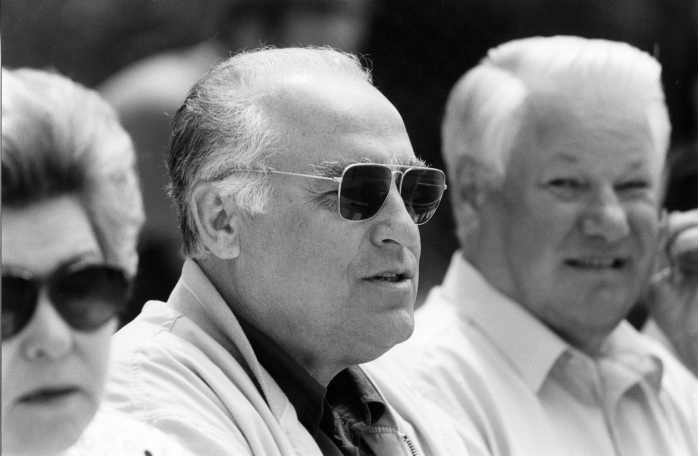 Mit Boris Yeltsin