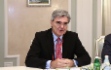 Arbeitstreffen zwischen Alexey Miller und dem Vorstandsvorsitzenden der Siemens AG, Joe Kaeser, im Rahmen des Petersburger Internationalen Wirtschaftsforums 2019