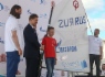 Alexey Miller zeichnete zwölf Gewinner der ersten Etappe der Kinder-Regatta-Serie „Optimists of the Northern Capital. Gazprom Cup“ aus