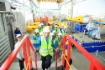 Besichtigung von Gazprom-
Produktionsstätten