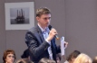Während der Pressekonferenz „Gaslieferungen auf den Binnenmarkt. Realisierung des Programms der Gasifizierung russischer Regionen“