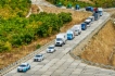 Die russische Etappe der internationalen Rallye gasbetriebener Fahrzeuge Blue Corridor – Gas für Motoren 2019 startete in der Verwaltungsregion Krasnodar an der Verdichterstation Russkaja