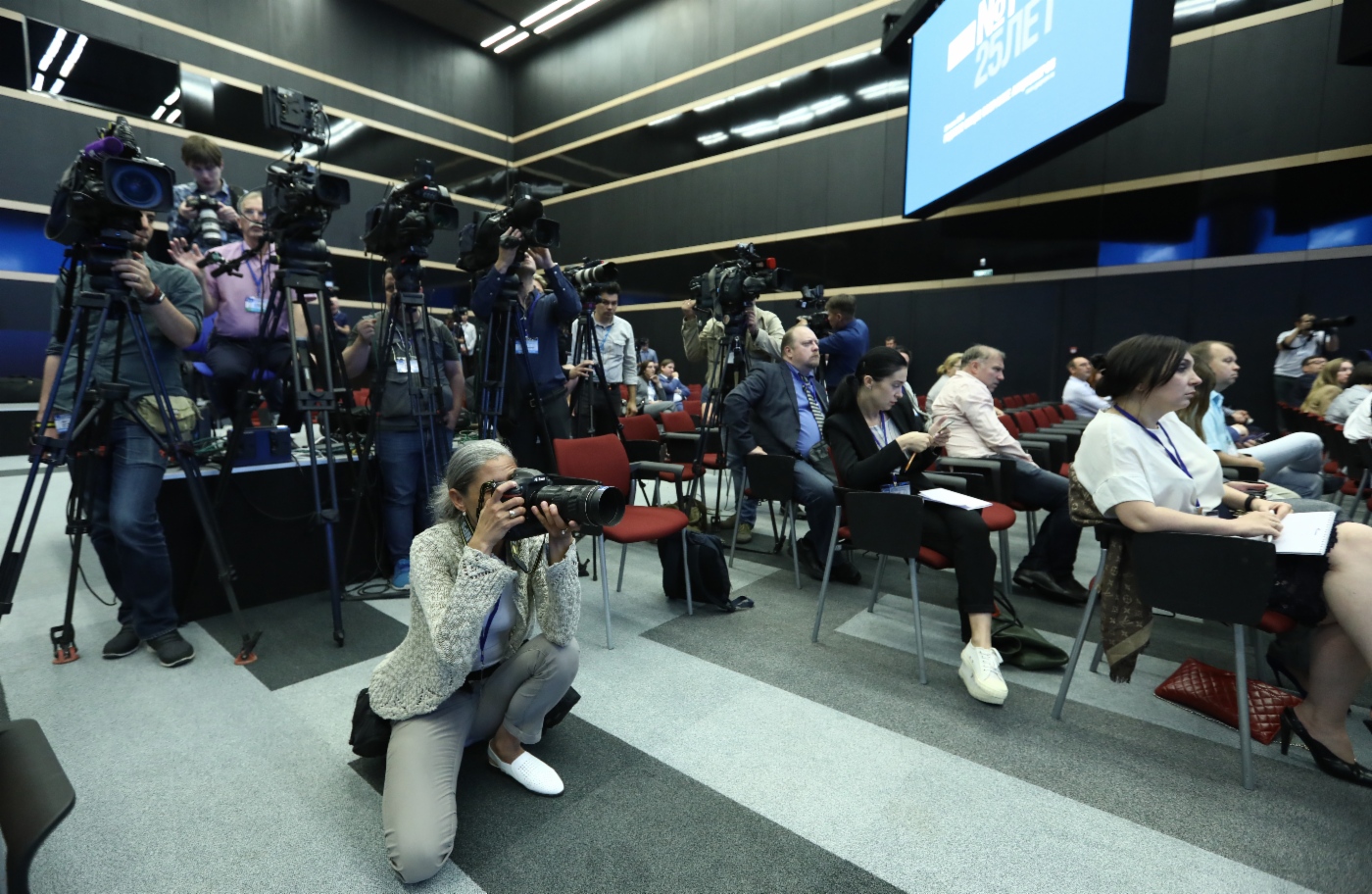 Abschließende Pressekonferenz unter Beteiligung des Aufsichtsratsvorsitzenden der PАО Gazprom und des Vorstandsvorsitzenden der PАО Gazprom