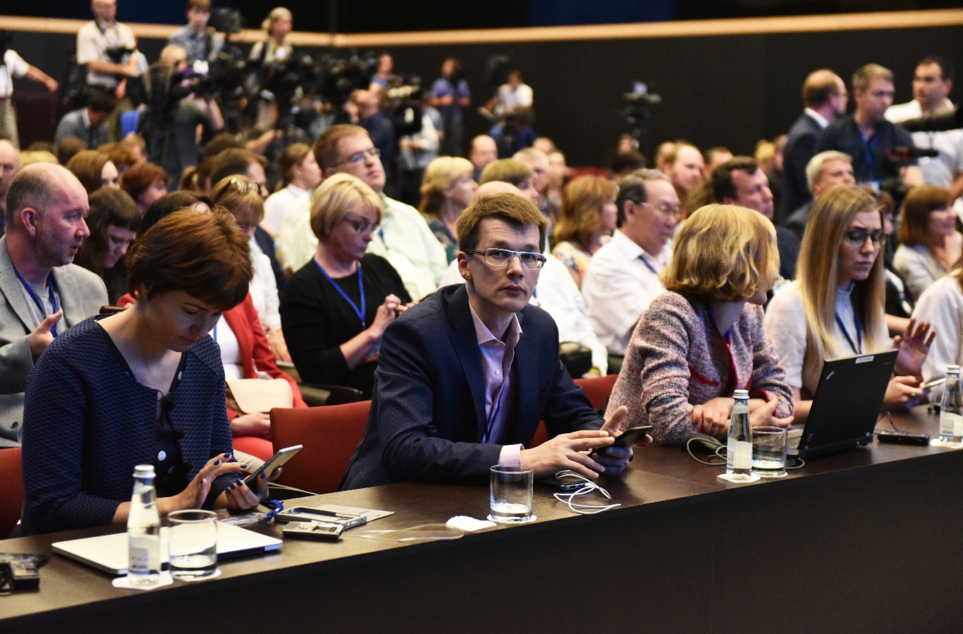 Abschließende Pressekonferenz unter Beteiligung des Aufsichtsratsvorsitzenden der PАО Gazprom und des Vorstandsvorsitzenden der PАО Gazprom
