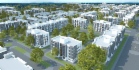 Projekt des Wohnviertels in Swobodny
